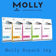 Molly & New Cat Food Repack 1kg