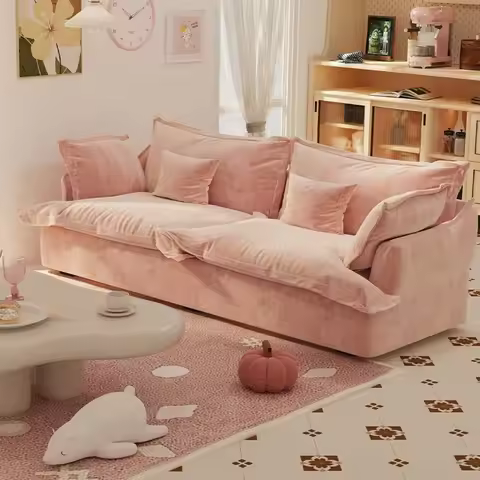 Cloud Boucle Fabric Sofa for Living Room, Small Space, 2 Seater, 3 Seater, Lounge Chair