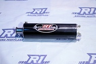 silincer knalpot racing vespa 2 tak f1zr fizr r1 racing muffler SUARA GARING