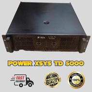 Power Amplifier XSYS TD5000 / TD-5000 Class TD Original Garansi Resmi