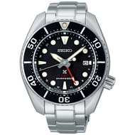 SEIKO Prospex SBPK003 GMT Solar Black Dial Black Bezel Diver Scuba Men's Watch