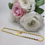 4 Gram Light Gold Adult Rice Anklet