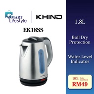 Khind Jug Kettle (1.8L) EK18SS / Midea (1.7L) MK-17S33D / Phinius (1.8L) PSK-1801 / Philips (1.7L) H