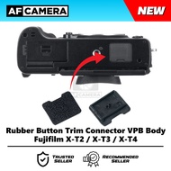 Rubber Bottom Trim Connector Cover Port Fuji XT2 XT3 XH1 Rubber Cover Connector VPB Bottom Body Came