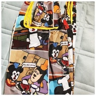 ★現貨★日本rootote黃色邊mickey折疊環保袋購物袋小號中號