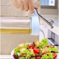 580ml Oil Bottle Multipurpose Glass Jar Automatic Cap Oil Glass 680ml