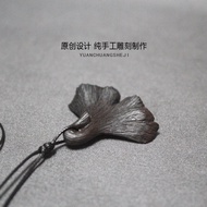 Sg SELLER Sandalwood Necklace Ebony Ebony Pendant Natural Wood Pendant Sweater Chain Jewelry Handicr