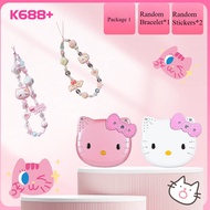 K688โทรศัพท์มือถือ + ปุ่ม GSM พับสองการ์ดมินินักเรียนเด็กการ์ตูนไม่สมาร์ทโฟน