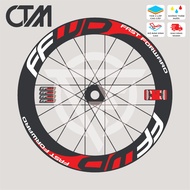 FFWD 700C Wheel Rim Stamp High Quality Fade Resistant Waterproof Rim Sticker