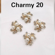 BUNGA 3D CHARMY FASHION AKSESORI - DIY 3D FLOWER -CODE 20