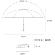 50% off Six-Bone Macaron Capsule Umbrella Sunscreen Sunshade Umbrella Eight-Strand