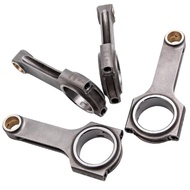 4pcs H-Beam For Volvo B230 Connecting Rods Con Rod Conrod  152mm 4340 Bellie pleuel Floating Forged 
