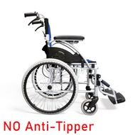 ViN-32A Lightweight Wheelchair Aluminum Alloy Self Push Propelled Foldable Smooth Wheel Easy Push An