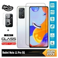 2 IN 1 Tempered Glass Xiaomi Redmi Note 11 Pro 5G Free Tempered Glass Camera