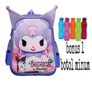 Kuromi bag - girl's bag - girl's kindergarten elementary school bag - girl's bag - children's school
