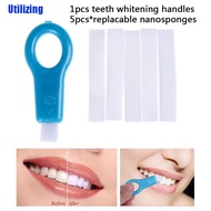 UTZN Teeth White Tooth Beauty Clean Teeth Eraser Whitening Polishing Stains Remover