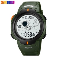 SKMEI Top Brand Watch Men's Leisure Original Digital  LED Light  Military 50 Water Resistant Men Spo