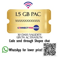 CONNECTme Now 1.5gb PAC (Not for Offshore)