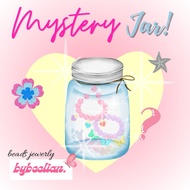 Mystery Jar | Mystery Jewelry Jar | Mystery Beads Jewelry Jar | Handmade (necklace, bracelet, keycha