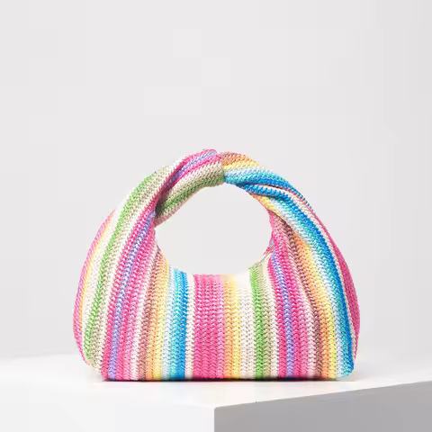 Bolsos Para Mujer,Colorful Purse,Summer Beach Bag,Travel Essential,Cruise Essential,Vacation Outfits