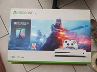 全新未拆現貨XBOX ONE S 戰地風雲5同捆組-左營可自取-momo購物台贈品便宜賣