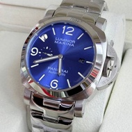 SEIKO MODs Yacht Master Black silver Seikolex rubber band mechanical automatic watch YM seiko modify