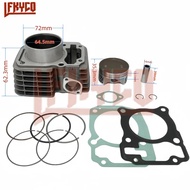 Motorcycle 64.5mm Cylinder Kit Motor for Honda XR150 CBF150 CG 150 TITAN FAN NXR 150 BROS SPORT JOB 