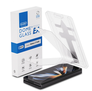 DomeGlass EZ กระจกกันรอย สำหรับ Galaxy Z Fold 5 / Z Fold 4 / Z Fold 3 มี 2 ชิ้นในกล่องเดียว ทนทาน คุ