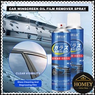 260ml Car Glass Oil Film Remover Spray Strong Decontamination Cuci Minyak Cermin Besar Kereta Watermark Remover