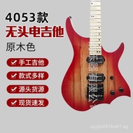 Headless Electric Guitar4053Rock Electric Guitar Portable Electric Guitar Performance Electric Guita