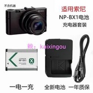 適用索尼DSC-HX50 WX350 HX300 HX350 HX400 相機NP-BX1電池+充電器