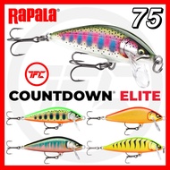 RAPALA Countdown Elite 75 CDE75 Lure Bait Sinking 7.5cm Rapala Lure