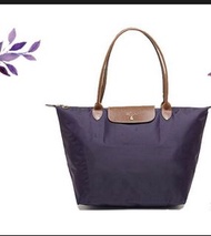 Longchamp Nylon長柄購物包 (L)
