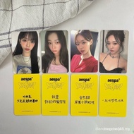【In stock】aespa 星河特典2.0签售卡 中文卡背 宁艺卓小卡 金冬甜梨宝宝特典卡 karina giselle winter ningning SOZF USHM 2NZH