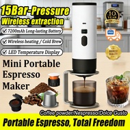 3 in 1 portable capsule coffee machine American Italian espresso electric household small heating pu