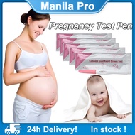 10pcs Pregnancy Test Pen HCG Rapid Screen Test Pregnant One Step Urine Test Early Detection Pregnanc