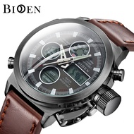 BIDEN Jam Tangan Pria Original Tahan Air Multi Fungsi Pria Dial Quartz Analog Kasual Olahraga Tampil