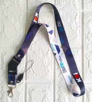 Lanyard Tali Gantungan ID Card KAI BUMN Free Strap Flashdisk/HP