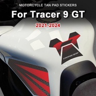 1 Set Motorcycle Tank Pad Protector For Yamaha Tracer 9 GT 9GT Plus 2021 2022 2023 2024 Anti-slip Si