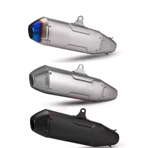 Motorcycle exhaust muffler pipe Racing Muffler For CRF250 CRF300 RALLY F850 CRF150 KLX OFF-ROAD KLZ 