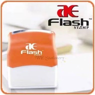 AE FLASH MADE RUBBER STAMP/CHOP SELF INK(red)(PAID/PAID With Date/RECEIVED/RECEIVED With Date/CERTIF