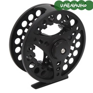 UAENAUH0 Fly Fishing Reel, 3 Bearings 9/10 WT Casting Fly Reel, Durable Left Right Hand Retrieve Zin