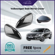 Volkswagen Side Mirror Cover Carbon Design For Golf MK5, MK6, MK7, GTI, Passat , Polo , Vento, Beetl