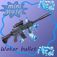 MINI M416 water blaster gun Shootout game simulation simulates a toy gun outdoors