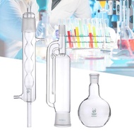 500ML Borosilicate Glass Soxhlet Extractor Lab Glassware Flask Tube Condenser NEW