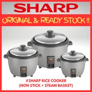 Sharp Rice Cooker 1.0L/1.8L/2.8L Multifunction Rice Cooker Non Stick Periuk Nasi Elektrik 电饭煲