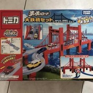 （姆仔fun玩具）二手 多美 tomica 大鐵橋 場景 橋 軌道 火車 軌道