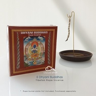【云】Tibetan Incense Rope-五方佛5 Dhyani Buddhas (Meditation/Purification)