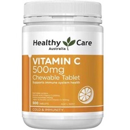 Healthy Care Vitamin C Tablets from Australia: 500 tablets of Vitamin C 澳洲Healthy Care Vitamin C片维生素
