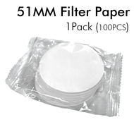 （YYQX） 100Pcs Coffee Paper Filter 51 53 58mm Espresso Filter Paper Portafilter Filter Basket Paper F